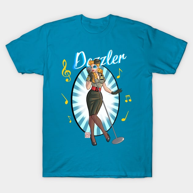 Dazzler Bombshell T-Shirt by sergetowers80